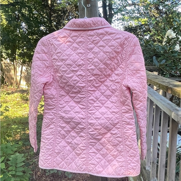 1 Madison Lightweight Quilted Jacket with Gingham Trim - Picture 2 of 9